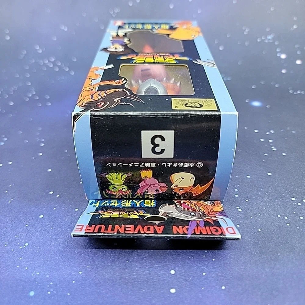 Yutaka Digimon 1999 Finger Puppet Toy Set - MetalGreymon & Biyomon JAPANESE #3
